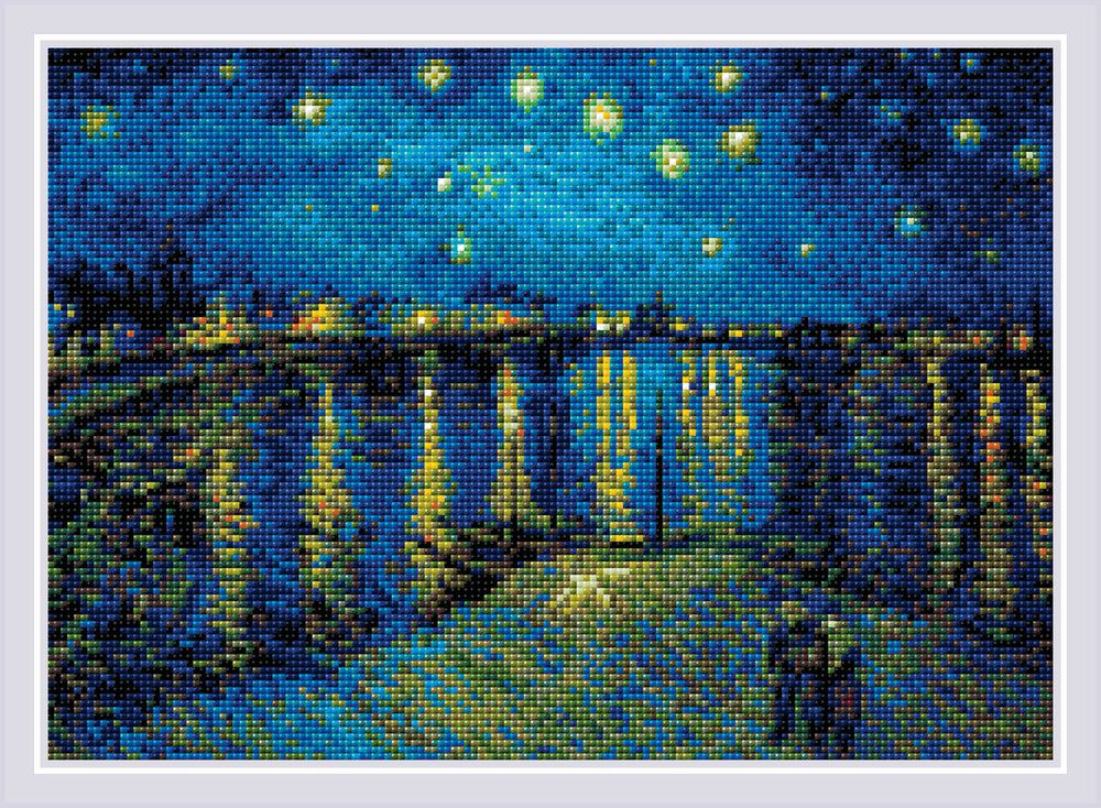 Риолис, Звездная ночь над Роной, Ван Гог 38х27 см