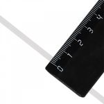 Резинка силиконовая (лента) 3.0 мм / 100 метров, толщ. 0.22.0 мм, матовая, 38008