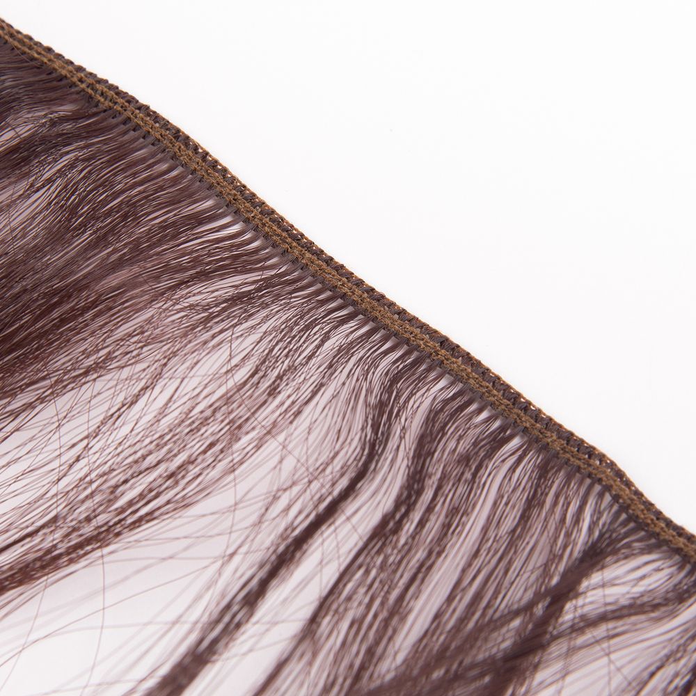 Трессы для кукол 25 см, 100 см, 40 г, 15 каштановый, HobbyBe HAR-2