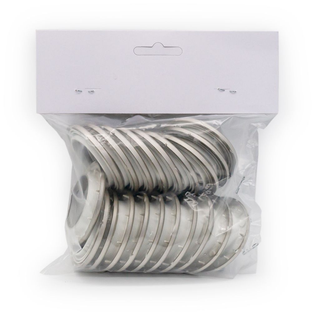 Люверсы шторные ⌀35 мм, с многоуровневым замком, №04 Belladonna, 10 шт