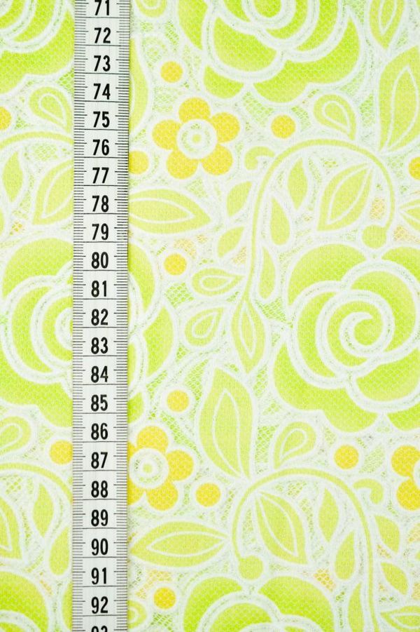 Ткань кружевная 65% полиэстер, 35% хлопок [261560-10], 10 метров, 261560-10