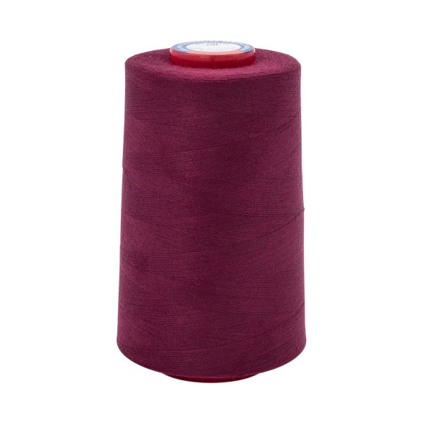 Нитки швейные Euron mH 40/2, 5000 ярд, 1123 винный, 1 катушка