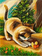 Алмазная (кристальная) мозаика Фрея, Игры на солнце, 30х40 см