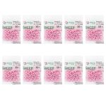 Бисер Astra&Craft 6/0 (4.1 мм), 150 г (10х15 г), цв. 966 (55)-О яр.розовый/непрозрачны