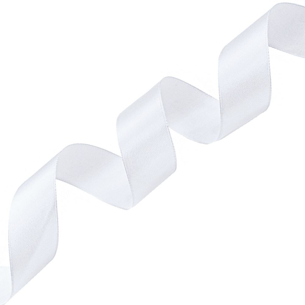 Лента атласная 1-сторонняя 25.0 мм / 22.86±1 метров, 127 жемчужный, Globus