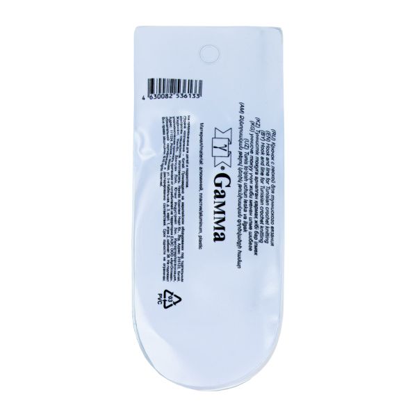 Крючок тунисский с леской алюминий ⌀2.5 мм, 80 см, в чехле, Gamma SH4