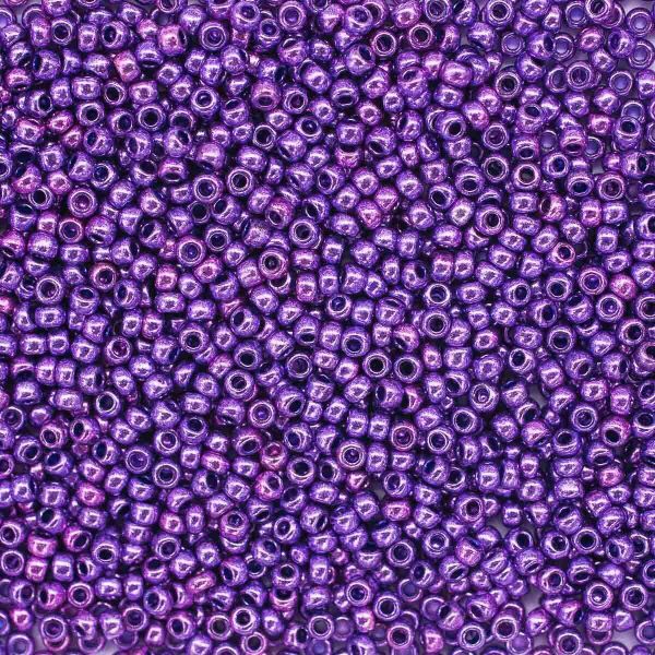 Бисер Preciosa solgel металлик 10/0 (2.3 мм), круг.отв., 500гр, 331-19001-10/0-18328