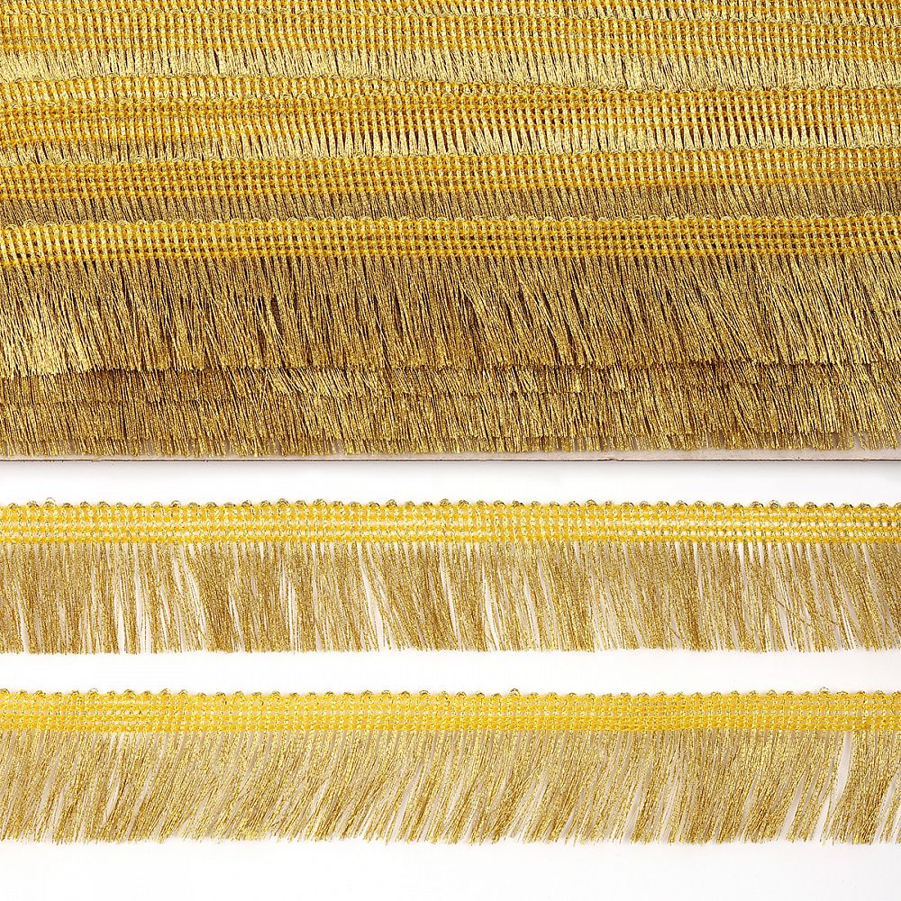 Тесьма отделочная 25 мм / 13.71 метров, TBY 915 цв.золото