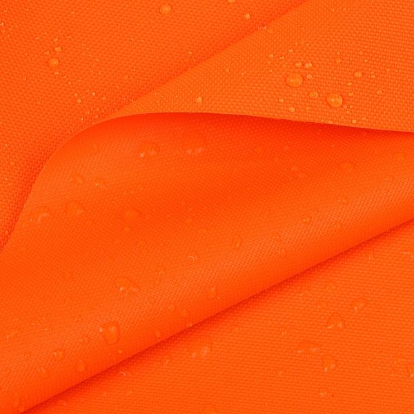 Оксфорд 600D PU1000 220 г/м², 150 см / 5 метров, ОКС.TBY600D.580.5, 580 неон оранжевый