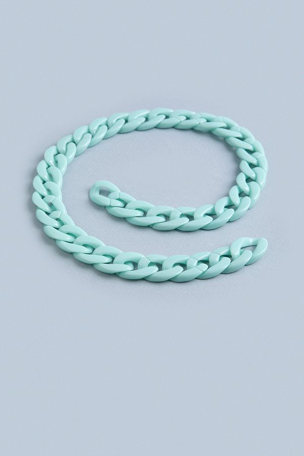 Цепочка для сумки, пластик 60 см, 1 шт, 09 бирюзовый, Gamma MPE-02