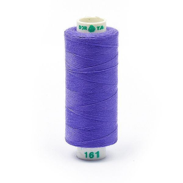 Нитки швейные бытовые Dor Tak 40/2, 366 м / 10 кат., 161 сиреневый