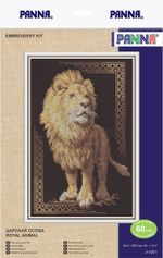 Набор для вышивания нитками Panna, Царская особа, 24,5х38 см