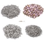 Кнопка рубашечная (джерси) закрытая ⌀9.5 мм, ≈1440 шт, МЕТАЛЛ, эмаль, 133 св.розовый глянцевый, NEW STAR