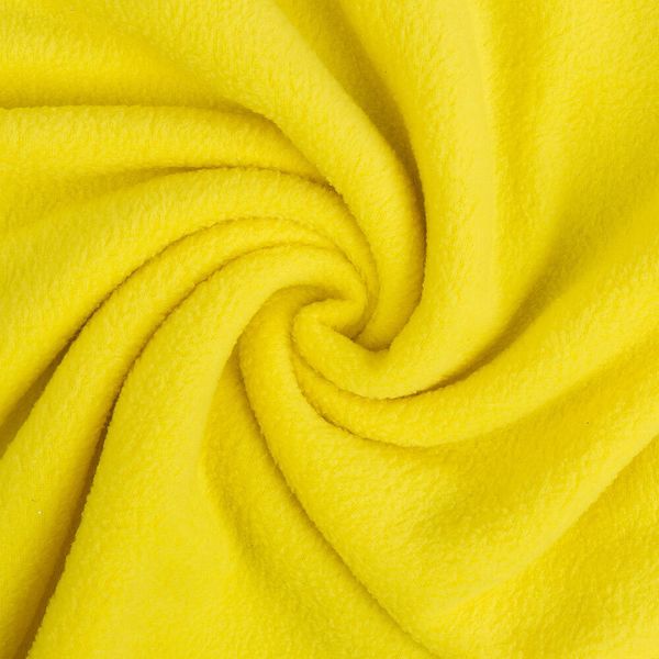 Флис 1-сторонний 230±10 г/м², 150 см / 10 метров, 383 желтый, Gamma FG-001