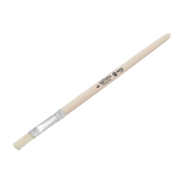 Кисть школьная, щетина, плоская №6, 10 шт, Astra&Craft