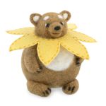 Набор для валяния Miadolla WT-0219, Мишка Георгий, 8 см