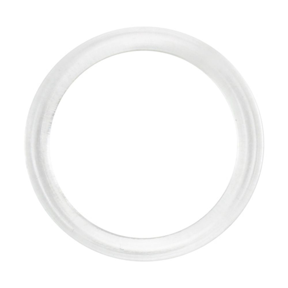 Кольца для бюстгальтера пластик ⌀12.0 мм, прозрачный, 100 шт, 512075-2