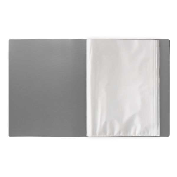 Папка с вкладышами 40 л. A4 600 мкм 20 мм, эффект 3D, 6 шт, серебряный new EC211700129, Expert Complete EC211700129