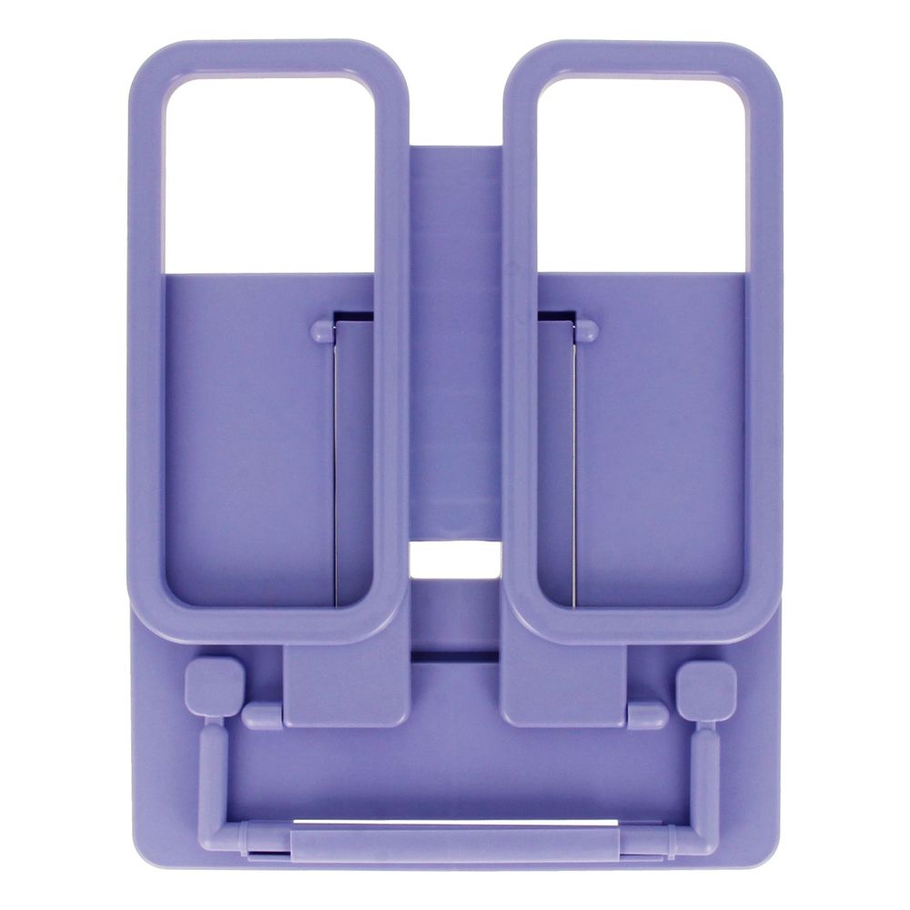 Подставка для книг пластиковая (пастельные цвета), фиолетовый, Лео LPDK-02