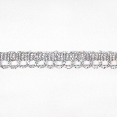 Тесьма 10 мм, 16м (серебро)
