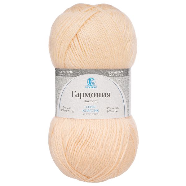 Пряжа Камтекс Гармония /уп.5 мот. по 100 г, 245 м, 192 чайная роза