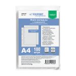 Файл-вкладыш А4 30 мкр. глянц., 100 шт, Classic, прозрачный, Expert Complete