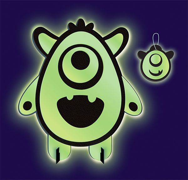 Набор для творчества Клевер, Люмонстрик Кляк (декорирование), АС 19-352