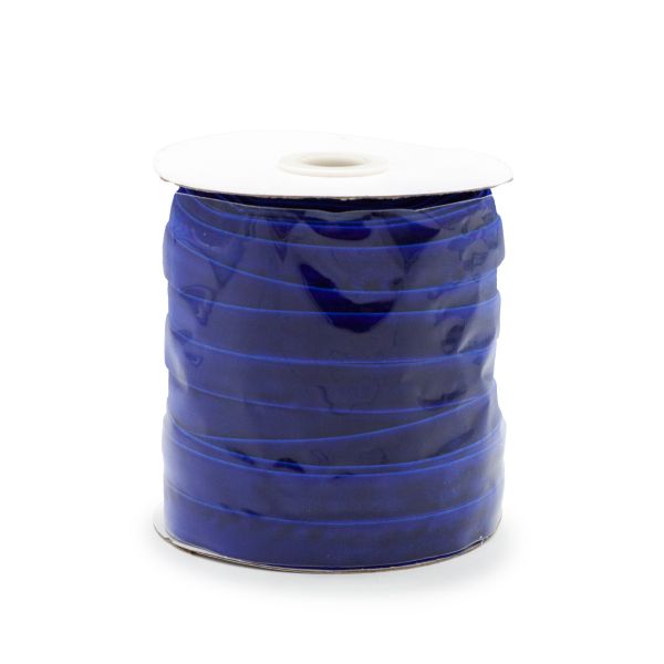 Лента бархатная (тесьма) 12.0 мм / 32.9±2 метров, 0081-1211 (8571 синий)