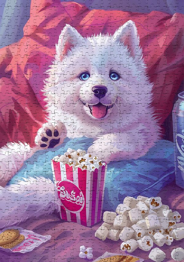 Пазл 500 элементов, Домашний киносеанс, Фрея PZL-500/59