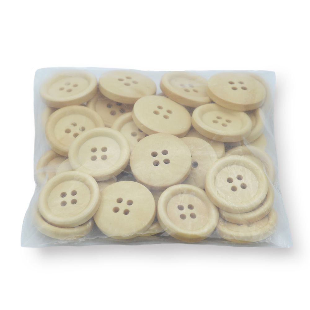 Пуговицы 4 прокола 32L (20мм), (Beige (бежевый)), 36 шт, 559770-1