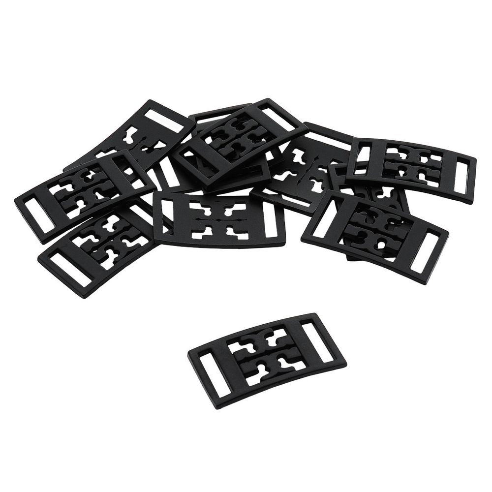 Украшение пришивное 10 мм, металл, черный матовый, МТ_1817, 12 шт