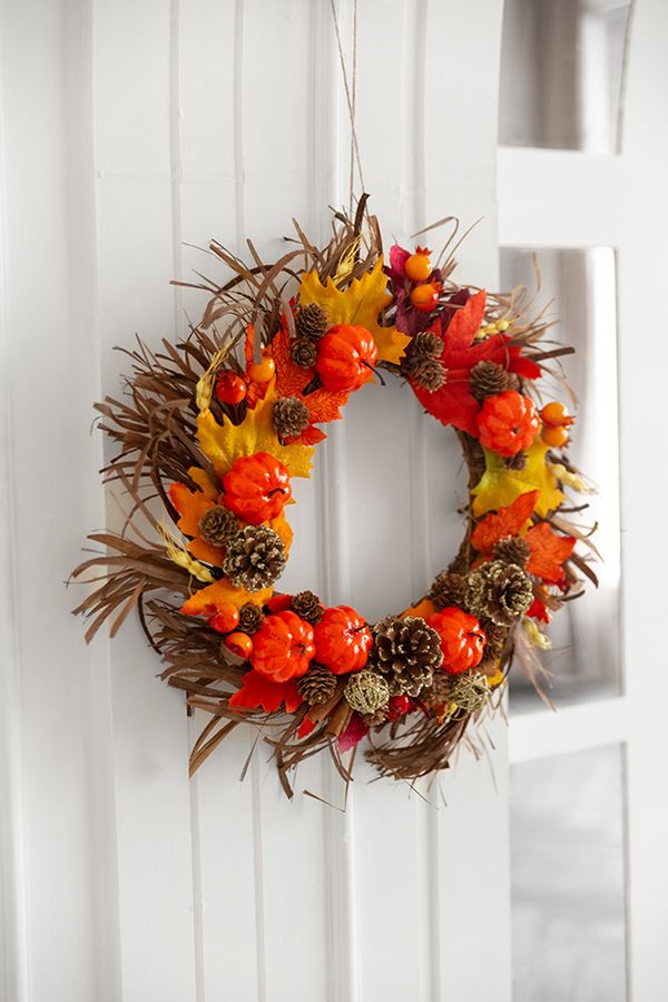 Листья декоративные 5х6 шт, 01 ассорти (клен), Blumentag ALT-03