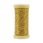 Мулине Gamma металлик M 5 мотков по 50 метров, M-110 под желтое золото, Gamma BRILL