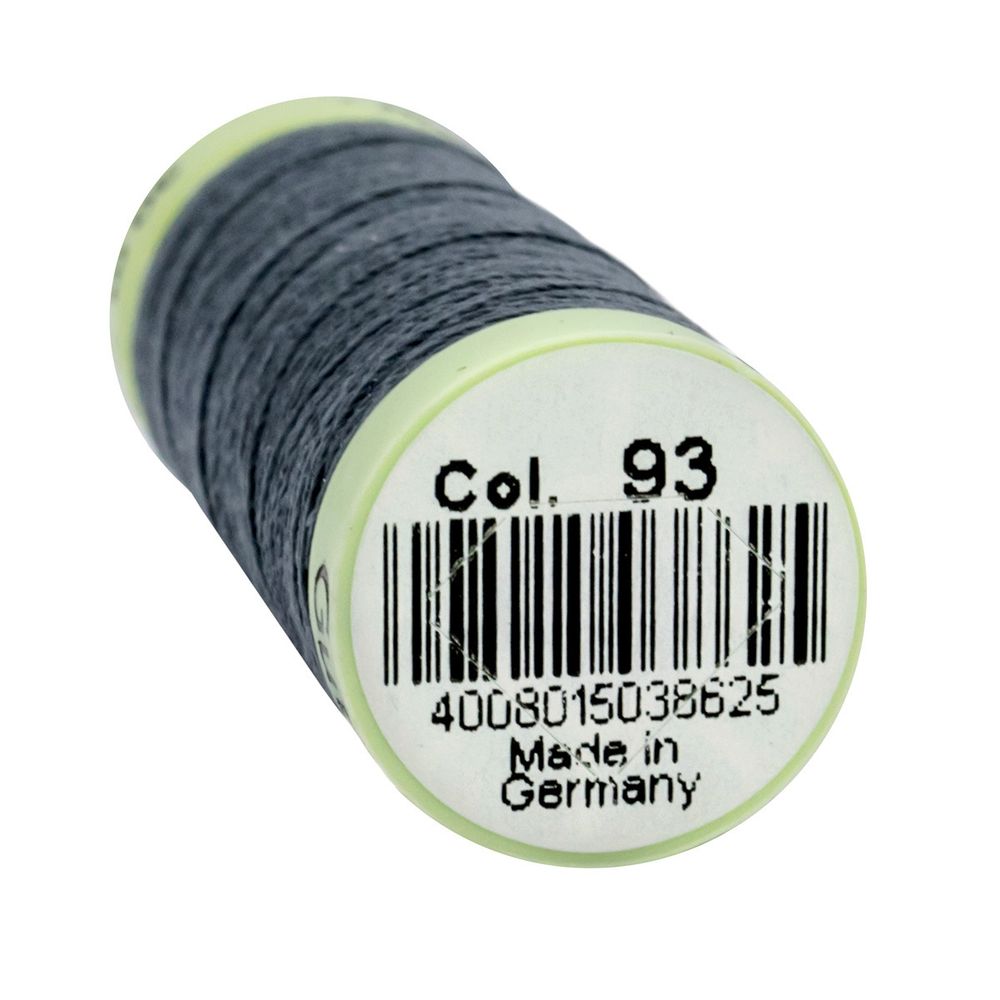 Нитки отделочные Gutermann Top Stitch, 30м, 093 аспидно-серый, 5 катушек