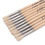 Кисть коза школьная №4,10 шт