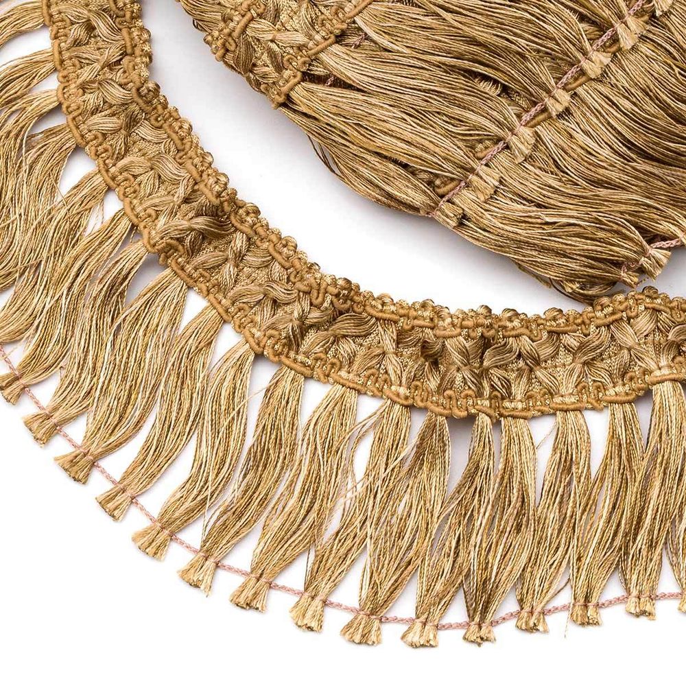 Бахрома отделочная 75.0 мм / 10 метров, с кистями, (253), 2035