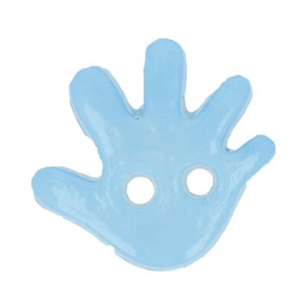 Пуговицы детские 8 мм, 36 шт, №D298 ярко-голубой, Gamma AY 9600