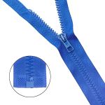 Молния трактор Arta Т6 (6 мм) 1 зам., разъем., 70 см, цв. 090 василек, уп.5 шт