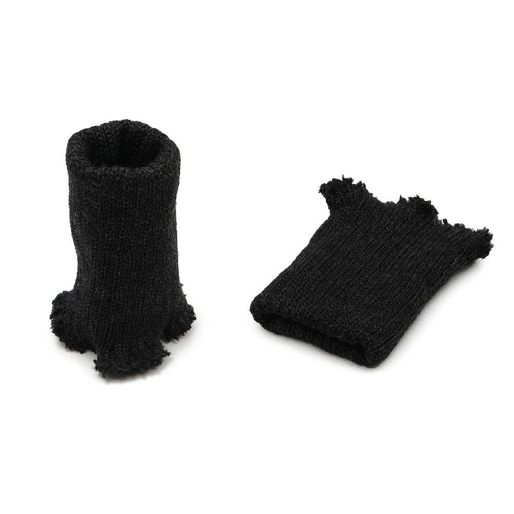 Манжеты трикотажные 7.0х9.5 см, 1 пара, плотные без шва, 373/м антрацит