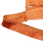 Бахрома отделочная 65.0 мм / 12 метров, 06 оранжевый /TOS/
