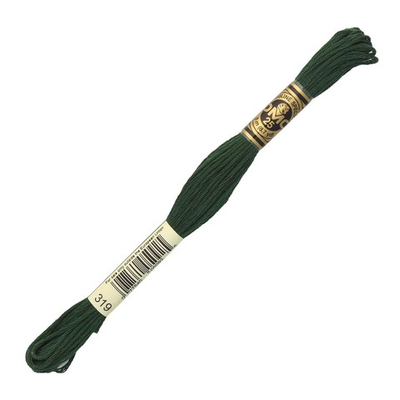 Мулине DMC 117 (319), 12 мотков по 8 метров