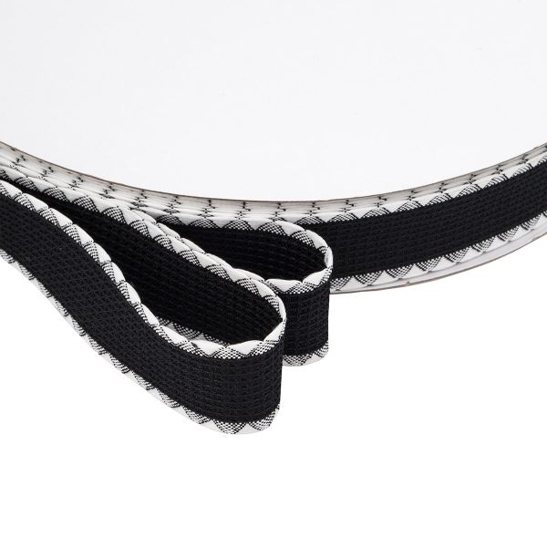 Тесьма (лента) окантовочная 28 мм / 91.44 метра, 5.075 г/пог.м, декоративная, 06 черный, 3Al360