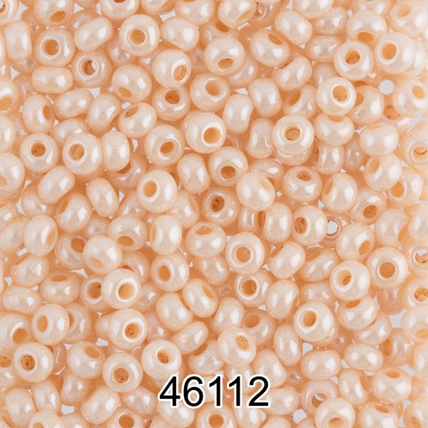 Бисер Preciosa 10/0 (2.3 мм), 500 г, 46112 (Ф221) под жемчуг