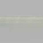 Лента (тесьма) шторная без сборки прозрачная 18 мм / 100 метров (с продольным карманом)