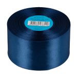 Лента атласная 1-сторонняя 50.0 мм / 33±2 метра, 116 т-синий, Gamma