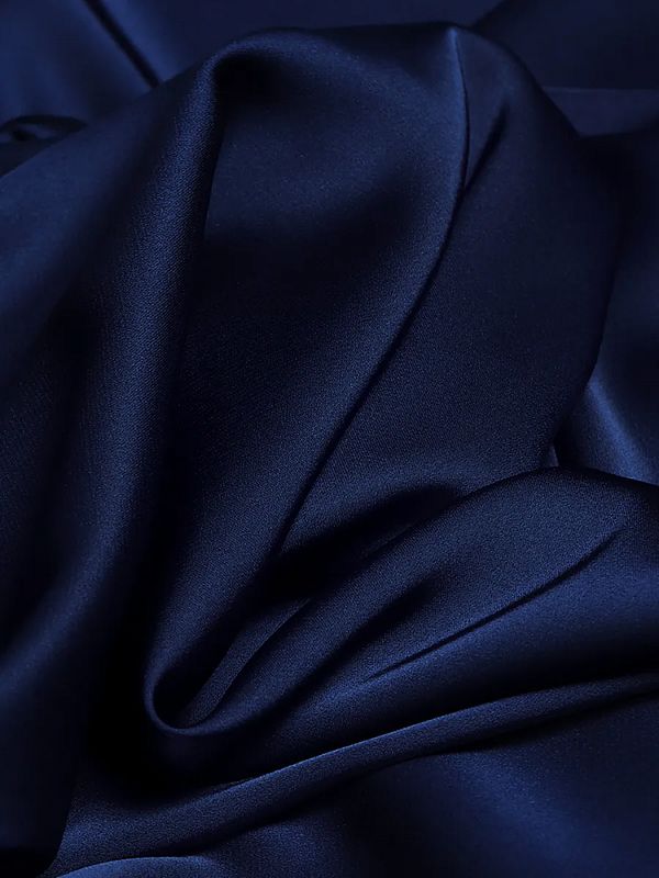 Шелк Армани 90 г/м², 150 см / 2 метра, арт.Arm-032 цв.32 синий (сапфир)