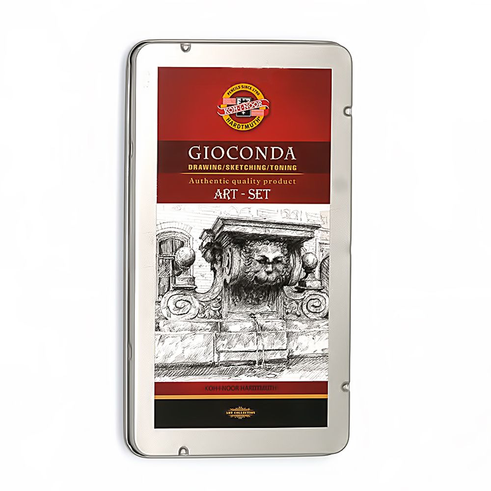 Набор Художника Gioconda 11 шт, (в металлической упаковке), 8894000001PLRU профессиональный, KOH-I-NOOR