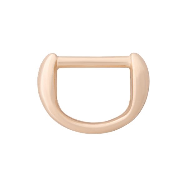 Полукольцо декоративное металл внутр. 12 мм (внешн. 20х14 мм), 4 шт, золото, MT-1855