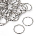 Кольца для купальника металл ⌀18.0 мм, никель, 018E.SW, 100 шт