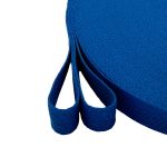 Тесьма (лента) киперная 20 мм / 50 метров, 6 г/м, 100% полиэфир, 20 синий